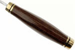 Couteau Buck 192 Vanguard 0192BRS lame 10,8cm manche bois de noyer + étui cuir