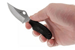 Couteau Spyderco ARK FB35PBK lame 5,5cm manche noir + étui polymère avec chaînette