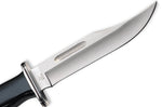 Couteau Buck 119 Special 0119BKS lame 15,2cm manche bi-matière avec étui en cuir