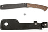 Machette Buck 108 Compadre Froe 0108BRS1 lame 21,4cm manche micarta avec étui en cuir
