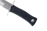 Couteau Muela Escorp 9292 lame 26cm manche en gomme noire et garde en inox + étui en cuir