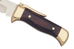 Couteau pliant Muela 9235 lame en inox 20cm manche en stamina + étui en cuir