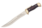 Couteau pliant Muela 9235 lame en inox 20cm manche en stamina + étui en cuir