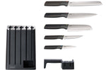Bloc de 5 couteaux Joseph Joseph Elevate avec aiguiseur amovible