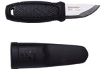Couteau de poche Mora Eldris 12647 lame inox 5,9cm et manche en caoutchouc noir + étui