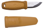 Couteau de poche Mora Eldris 12650 lame inox 5,9cm manche caoutchouc jaune + étui