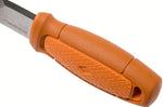 Couteau de poche Mora Eldris 13501 lame inox 5,9cm manche caoutchouc burnt orange + étui