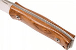 Couteau LionSteel M4.ST lame 9,5cm manche en bois de santal + étui en cuir