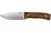 Couteau LionSteel M4.WN lame 9,5cm manche en bois de noyer + étui en cuir