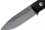 Couteau LionSteel B40.GBK lame 10,3cm manche en G10 noir + étui en cuir