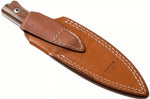 Couteau LionSteel B40.ST lame 10,3cm manche en bois de santal + étui en cuir