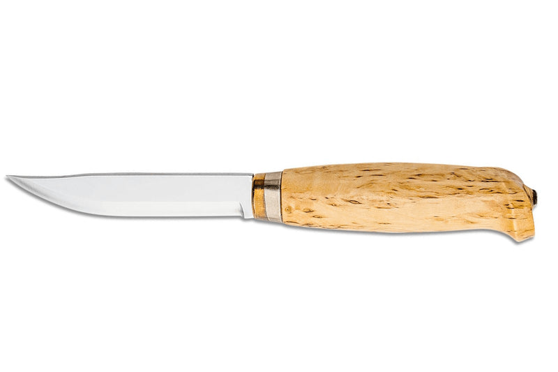 Couteau Marttiini Lynx 131010 lame 11cm manche bouleau madré + étui