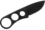 Couteau de cou Maserin 909.T lame 4,5cm manche ajouré en acier inox + étui
