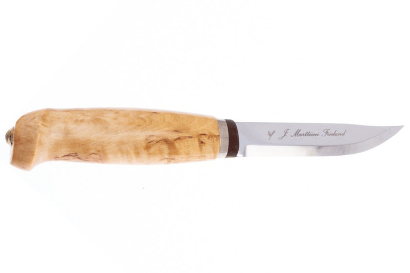 Couteau Marttiini Lynx 132 132010 lame 11cm manche bouleau madré + étui