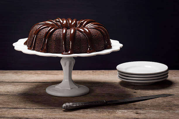 Moule à savarin profond Gobel anti-adhérent - Diamètre 24cm