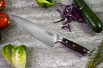 Coffret 3 couteaux Fukito Ebène X50 Chef + Universel + Office