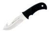 Couteau Muela Bisonte 9305 lame 11cm manche en gomme noir + étui en cuir