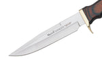 Couteau Muela Ranger 14-R 9227 lame 14cm manche en stamina avec pommeau en laiton + étui en cuir