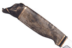 Couteau Marttiini Wild Boar 546013 lame carbone 11cm manche bouleau + étui/coffret cadeau
