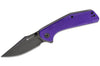 Couteau pliant Sencut Actium SA02D manche en G10 violet 11,5cm