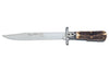 Couteau pliant Fox Special Hunter 1648 manche en bois de cerf véritable 11cm + étui en cuir