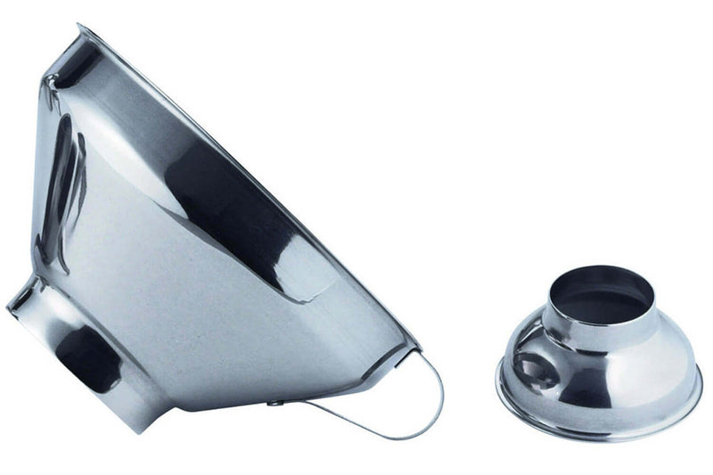 Entonnoir à confiture ø15cm De Buyer en inox à 2 embouts