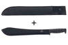 Machette Bolo PUMA-TEC 311136 48,7cm manche en caoutchouc avec étui