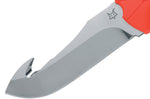 Couteau Fox Core Orange FX.607OR lame 10cm manche polypropylène/caoutchouc + étui en nylon