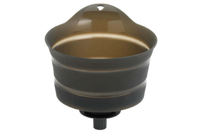 Entonnoir filtrant Mastrad pliable noir en silicone
