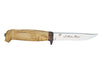 Couteau de chasse Marttiini Deluxe Lynx Bronze 450012 lame 11cm manche bouleau + étui