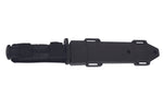 Couteau Herbertz 532613 lame noire 18cm manche en polymère avec étui