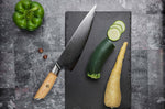 Mallette 4 couteaux de cuisine Fukito Pakka San Mai