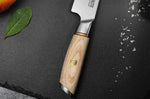 Mallette 4 couteaux de cuisine Fukito Pakka San Mai