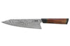 Couteau de chef kiritsuke Fukito Desert Damas 67 couches 21cm