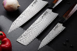 Couteau nakiri Fukito Desert Damas 67 couches 18cm