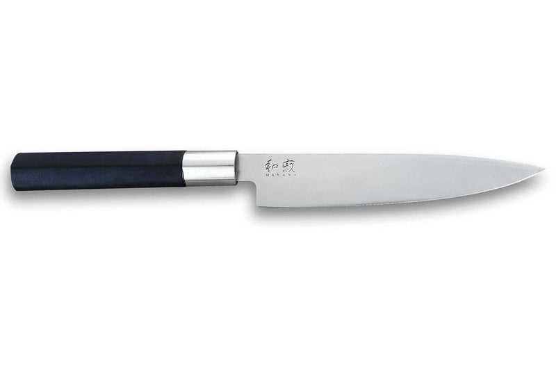 Couteau universel japonais KAI Wasabi Black lame 15cm