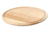 Planche à pizza Continenta 33cm avec rigole en bois d'hévéa