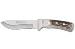 Couteau Puma IP Montero Stag 329712 lame 12cm manche bois de cerf + étui en cuir