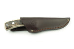 Couteau Puma IP Montero Stag 329712 lame 12cm manche bois de cerf + étui en cuir