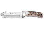Couteau Puma IP Schwarzwild 338212 lame guthook 12cm manche bois de cerf + étui en cuir