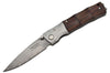 Couteau pliant MCUSTA Bamboo MC.145 manche bois de fer 10cm