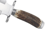 Couteau Puma IP Catcher III Stag 310524 lame 23,3cm manche bois de cerf + étui en cuir