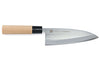 Couteau Deba japonais Chroma Haiku 17cm manche Honoki
