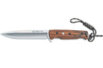 Couteau Puma IP Chispero 335615 lame 15cm manche bois de bocote + étui en cuir + allume-feu