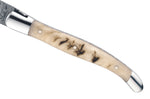 Couteau pliant Laguiole GILLES 5732 manche corne de bélier 12cm avec mitre
