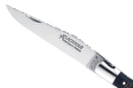 Couteau pliant Laguiole GILLES 8692 manche corne de buffle brute 12cm avec tire-bouchon