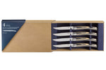 Coffret 4 couteaux Opinel Table Chic lame 10cm acier Sandvik - Bouleau