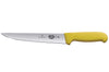 Couteau à saigner/découper Victorinox 5.5508.20 lame 20cm manche fibrox jaune