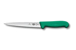Couteau à dénerver/filet de sole Victorinox 5.3704.20 lame 20cm manche fibrox vert