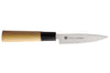 Couteau d'office japonais Chroma Haiku 10cm manche Honoki